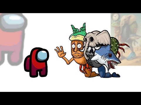 Mini Crewmate Kills Creepy Italian Brainrot | Among Us