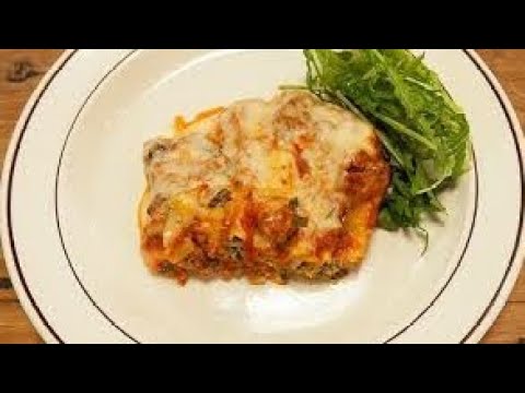 Cannelloni filled with Meat and Ricotta Recipe
