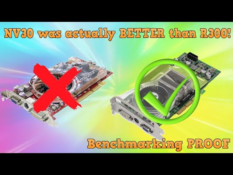 Here's why the GeForce FX Series was actually BETTER than the Radeon 9000 series graphics cards!