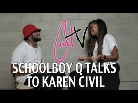 ScHoolboy Q Talks New Album, Old Tweets, and Touring w/ Action Bronson with Karen Civil #CivilTV