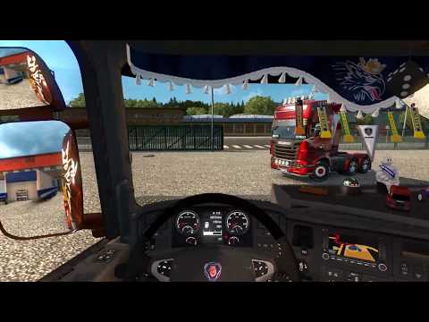 Euro Truck Simulator 2 MP - Timelapse: Hamburg to Pécs 'Heavy Cargo'