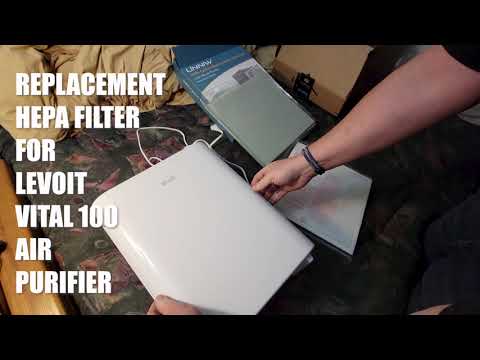 Changing the HEPA Filter for the LEVOIT Vital 100 Air Purifier