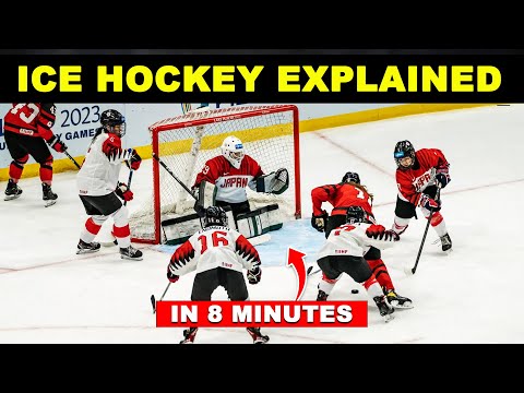 How to Play Ice Hockey for Beginners | All the Rules in 8 Minutes