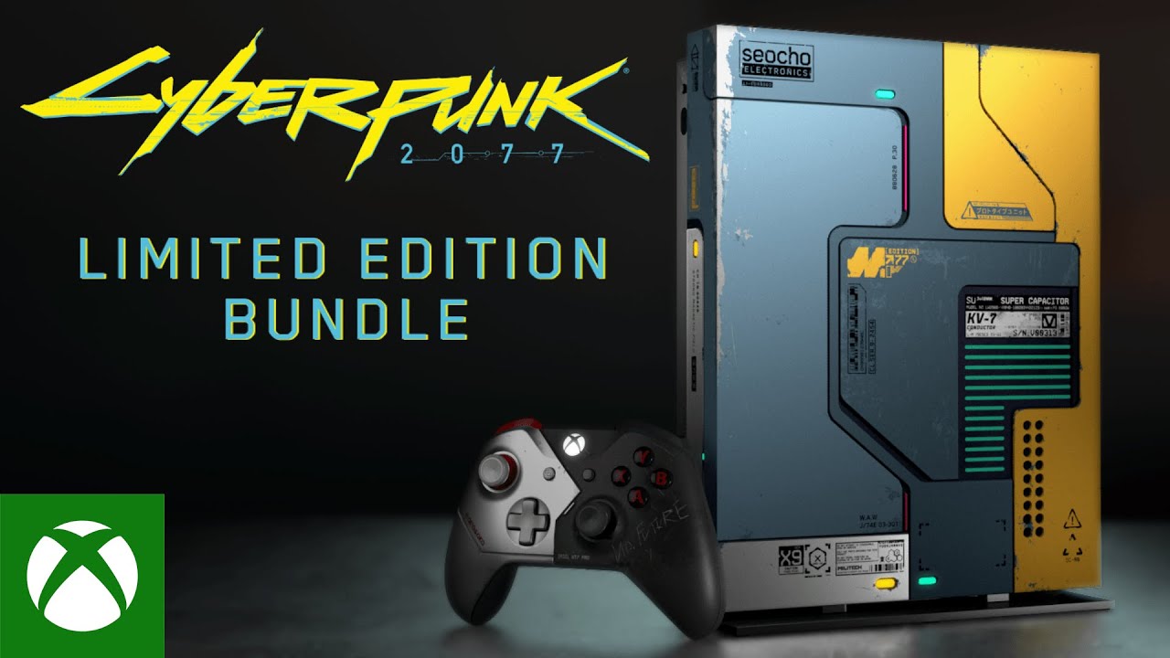 Xbox One X Cyberpunk 2077 Limited Edition Bundle - YouTube