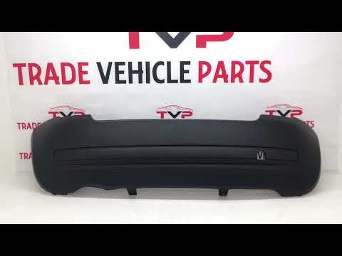 Fits Fiat 500 & 500C 2007-2015 Rear Bumper No Pdc Primed video