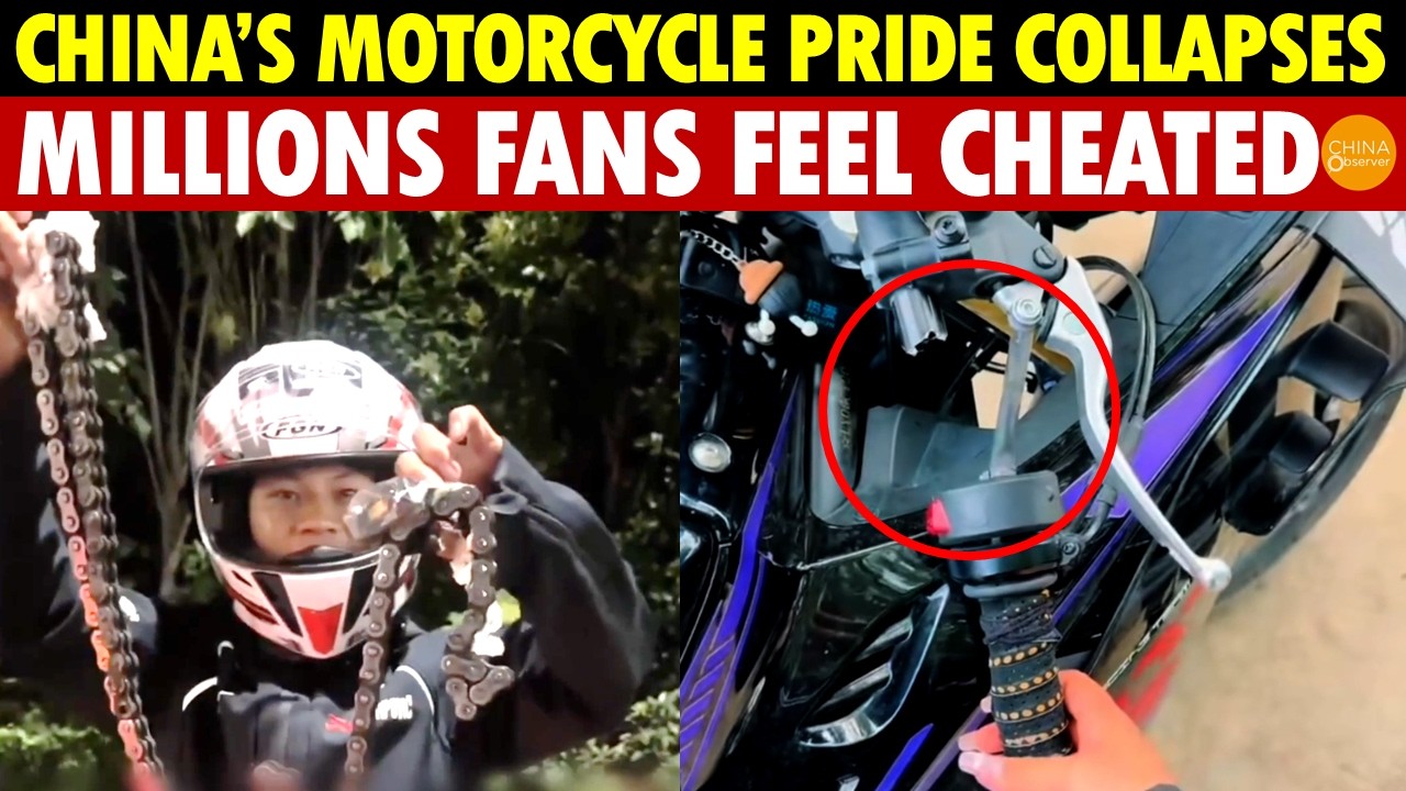 China’s Motorcycle Pride Collapses: Millions Of Fans Say They Were Fooled As Bikes Fall Apart