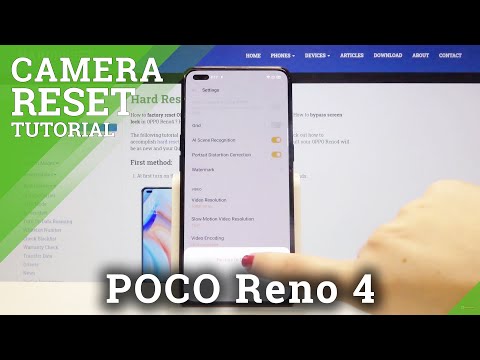 How to Reset Camera Settings in OPPO Reno4 – Restore Camera Settings