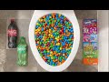 Will It Flush Coca Cola Fanta Sprite M Ms Reeses Oreos Pepsi Rainbow Candy Food Monster