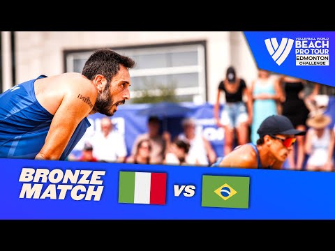 Cottafava/Nicolai vs. Pedro Solberg/Guto -  Bronze Match Highlights Edmonton 2023 #BeachProTour