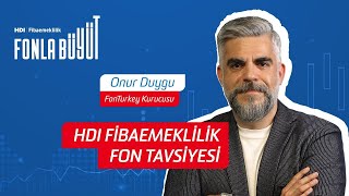 HDI Fibaemeklilik Fon Tavsiyesi | Onur Duygu I HDI Fibaemeklilik