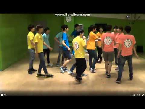 130716 SEVENTEEN TV practicing (13)(NU'EST-ACTION)