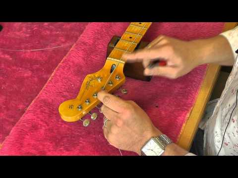 Besaiten einer Stratocaster mpg