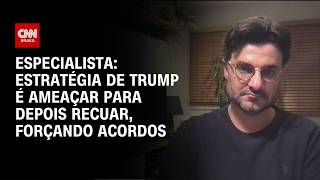 Vídeo: Estratégia de Trump é ameaçar para depois recuar, forçando acordos, diz especialista | WW