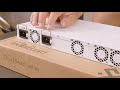 MikroTik Cloud Maršrutizatorius Switch 312-4C+8XG-RM with RouterOS L5, 1U rackmount Enclosure | MikroTik