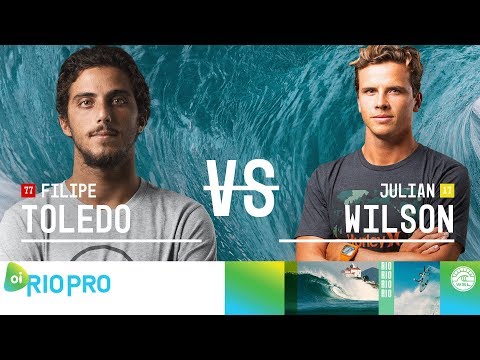 Filipe Toledo vs. Julian Wilson - Semifinals, Heat 1 - Oi Rio Pro 2018