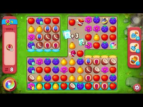 Gardenscapes Level 11176 (Hard Level)