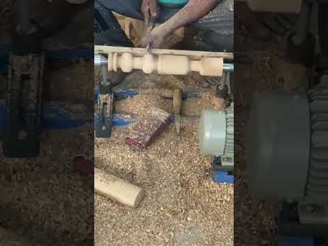 Heavy Duty Wood Turning Lathe Machine
