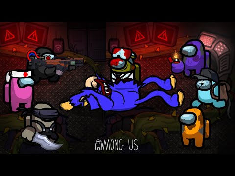 Among Us Zombie Ep 80 The END Huggy Wuggy Defeated - Animation