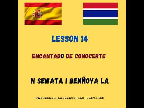 mandinka Spanish lessons