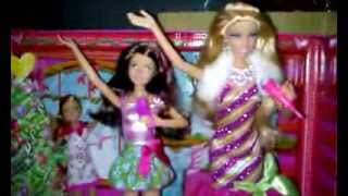 My Barbie A Perfect Christmas Set Singing In English