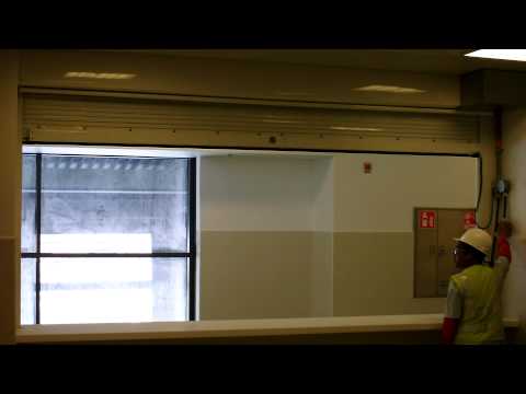 Coiling Counter Door at NDIA CP21 - Muhibbah Engineer