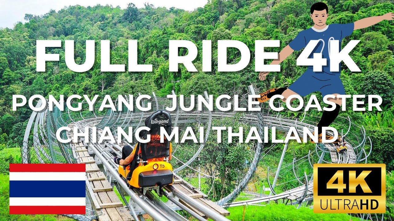 Join the explorers venturing through Pongyang Adventure Park.