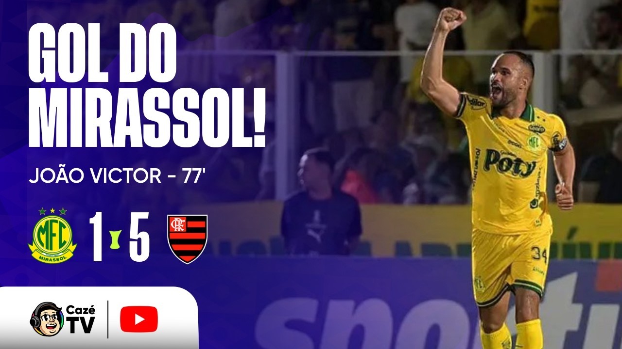 O MIRASSOL DIMINUI! JOÃO VICTOR DESCONTA DE CABEÇA PARA O LEÃO CONTRA O FLAMENGO!