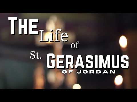 Life of St. Gerasimus of Jordan [475ad]