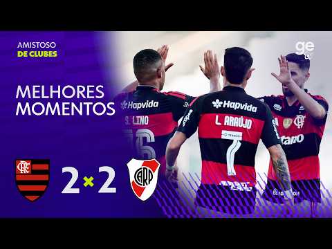 Melhores momentos de River Plate x Flamengo