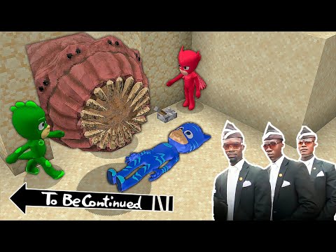 Cursed WORM vs PJ MASK in Minecraft - Coffin Meme Thomas THE TANK ENGINE.EXE