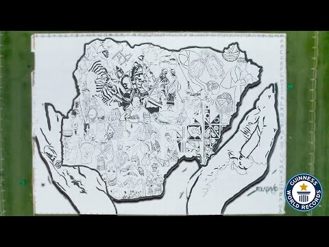 What is the Biggest Drawing Made by 1 Person?