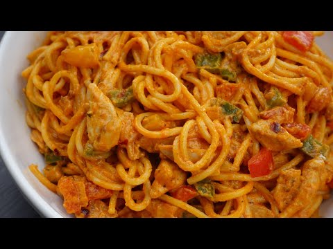 Quick And Easy Spaghetti Recipe,Creamy Chicken Spaghetti By Recipes Of The World