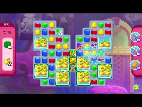 Homescapes 1552 Super Hard Level - 16 moves - NO BooSTERS