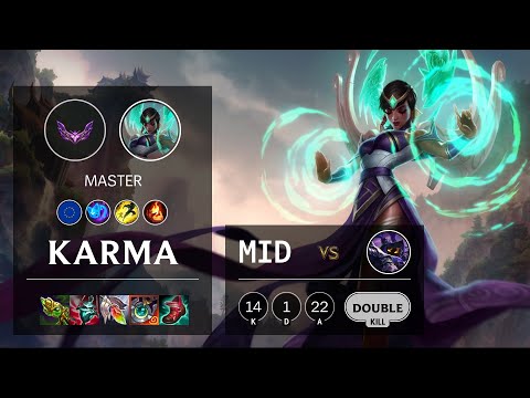 Karma Mid vs Veigar - EUW Master Patch 12.5