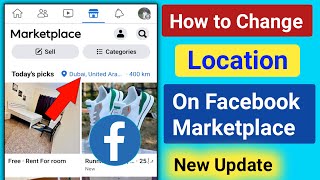 How to Change Facebook Marketplace Location ।Change Location on Facebook Marketplace