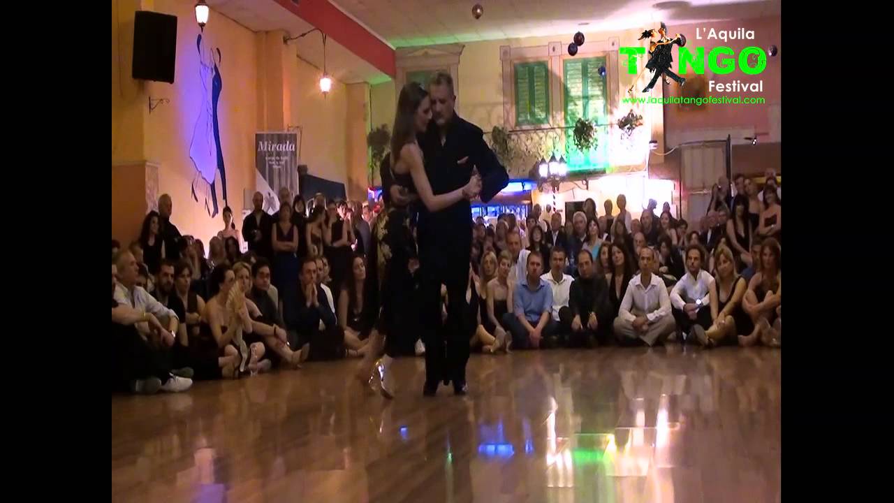 Ricardo Barrios y Laura Melo - Milonga 2/4 - International L'Aquila Tango Festival 2013