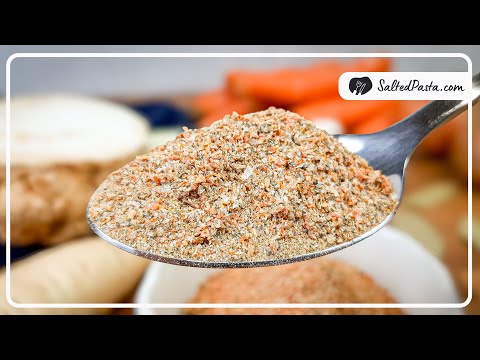 Homemade vegeta, 100% natural, without unnecessary additives!