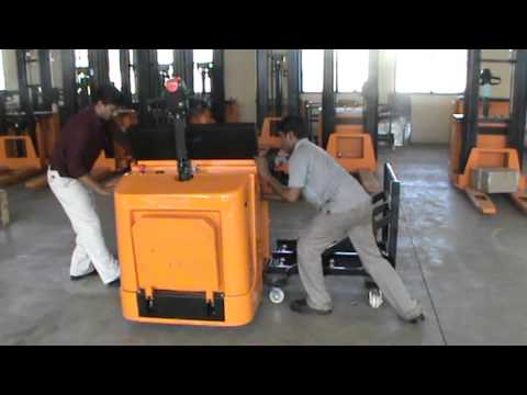 Josts Electric Double Pallet Stacker
