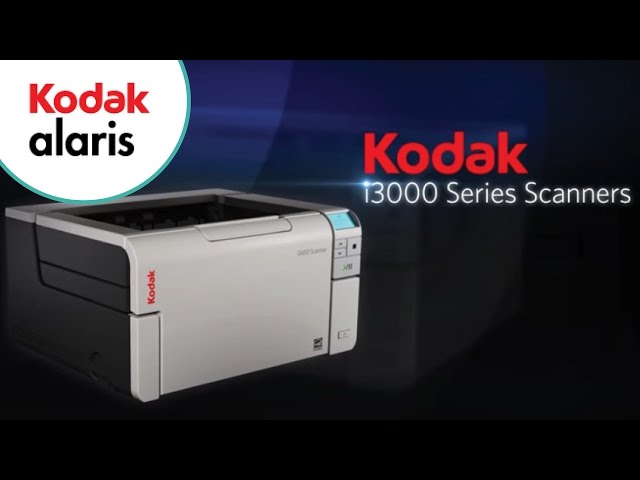 Video teaser per i3000 Series Scanners from Kodak Alaris