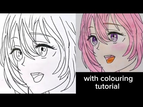 how to draw cute anime inui sajuna by easy ways and step by step #MRartstyle #animelover #tutorial