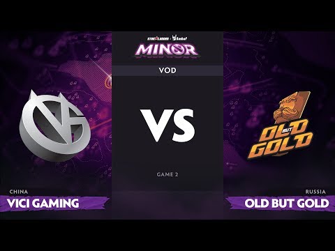 [EN] Vici Gaming vs Old but Gold, Game 2, StarLadder ImbaTV Dota 2 Minor Playoff