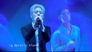 B.A.P. *ZOOM* Daehyun's Solo 'Shadow' ft. Zelo BUDAPEST BOOM 170507 Party Baby