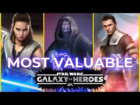 Legendaries ranked by VALUE in SWGOH (NO Galactic Legends)