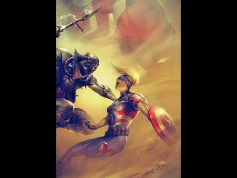 Captain america secret wars combat female ABX without valkyrie #marvelfuturefight #kforcex #mff