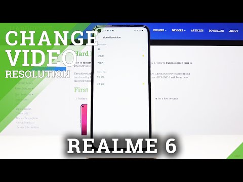 How to Change Video Resolutions in REALME 6 – Video Quality
