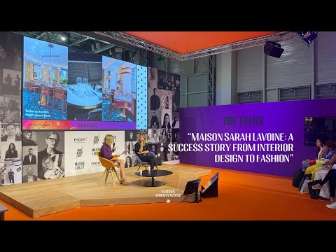 TALK | “Maison Sarah Lavoine: a success story from interior design to fashion”