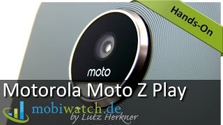 Motorola Moto Z Play: Test-Ergebnisse, Vergleich & Game-Check | Hands-on-Video