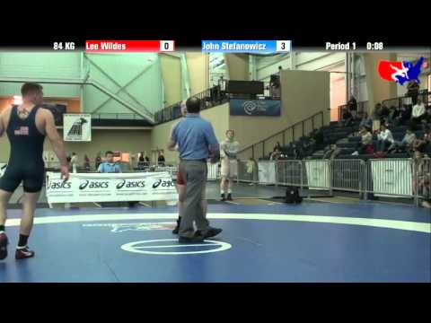 Lee Wildes vs. John Stefanowicz at 2013 ASICS University Nationals - GR