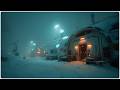 The Most Relaxing Sleep I Ve Ever Had Soothing Blizzard Storm At A Dark Arctic Bunker Windy ASMR
