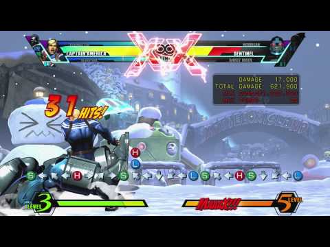 Mercenary Justice 64 - Captain America Solo Combo (V3)